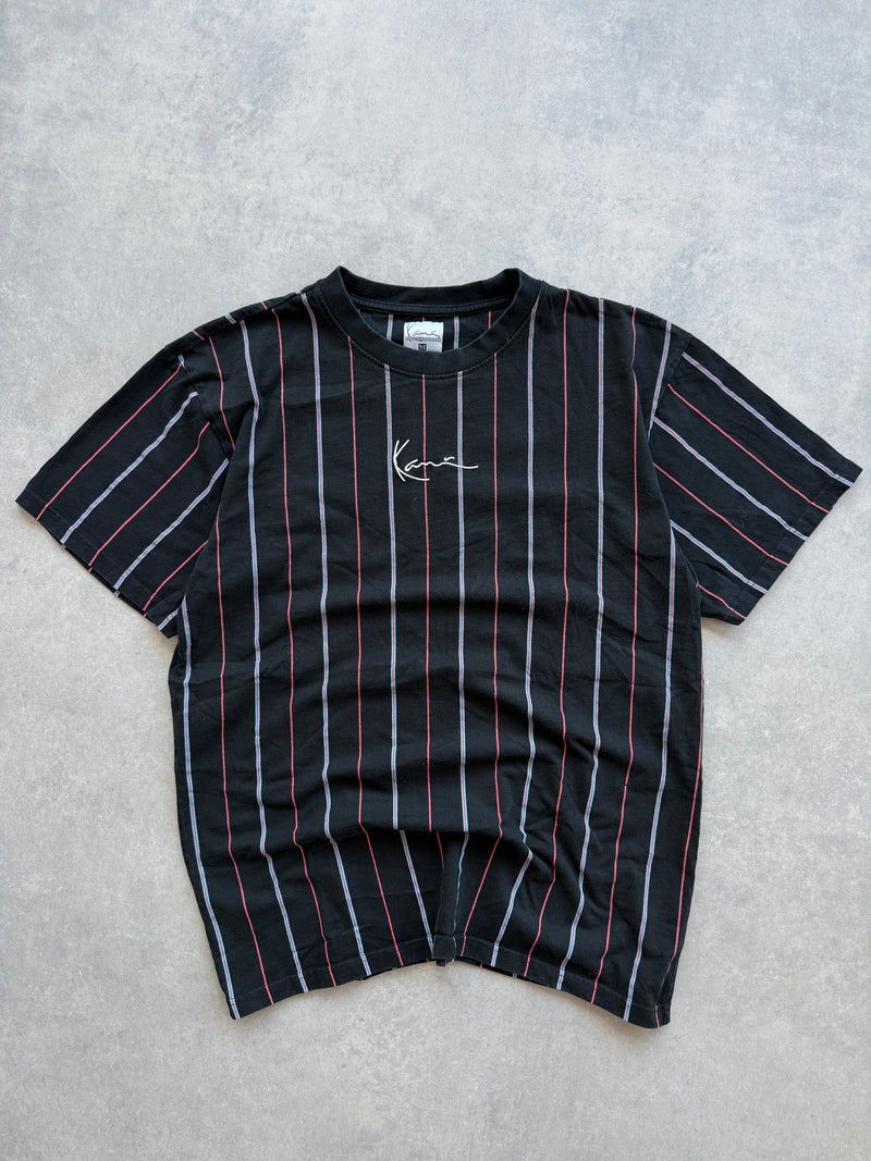 Karl Kani muška crna prugasta majica (M)