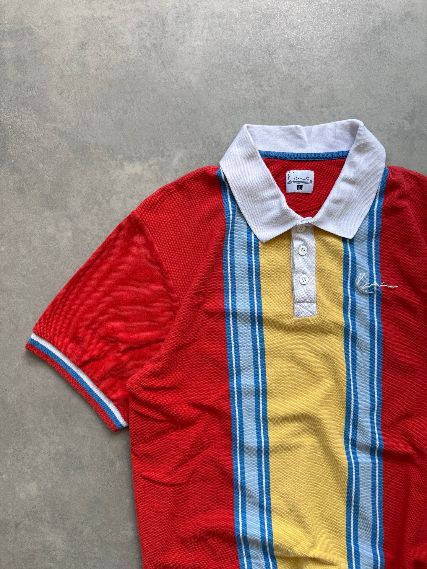 Karl Kani muška color block polo majica (L)