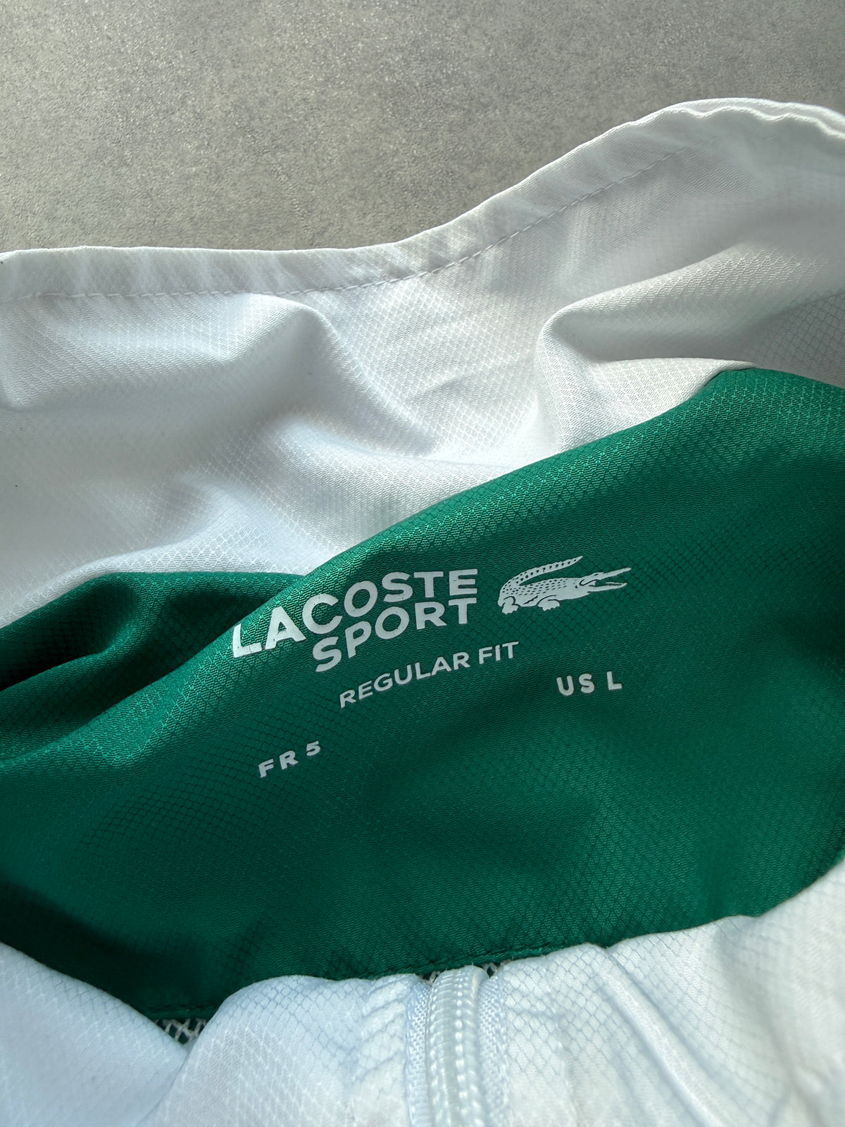 Lacoste muška zelena šuškava dukserica (L)