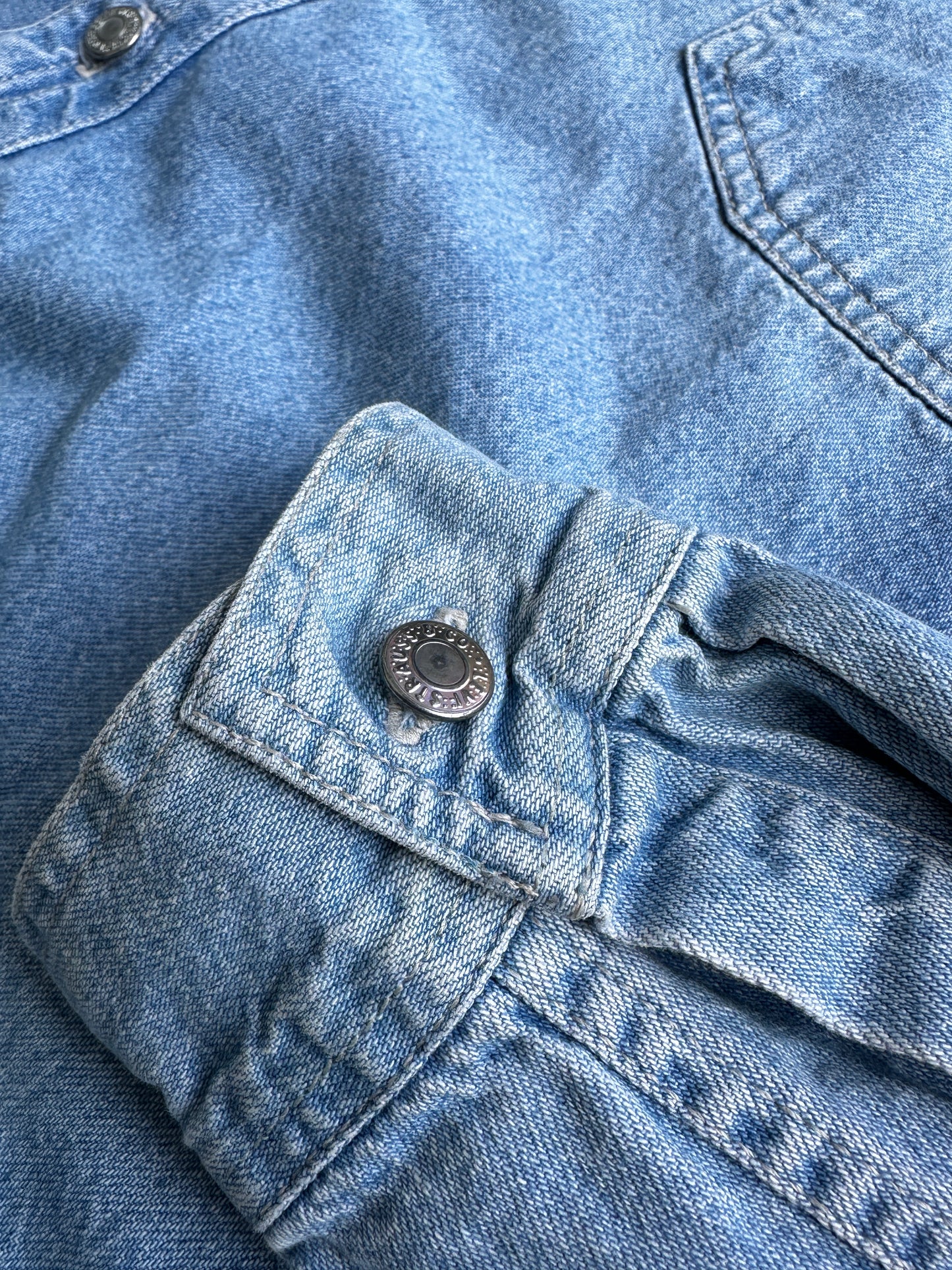 Levis 90s vintage muška plava teksas košulja (XL)