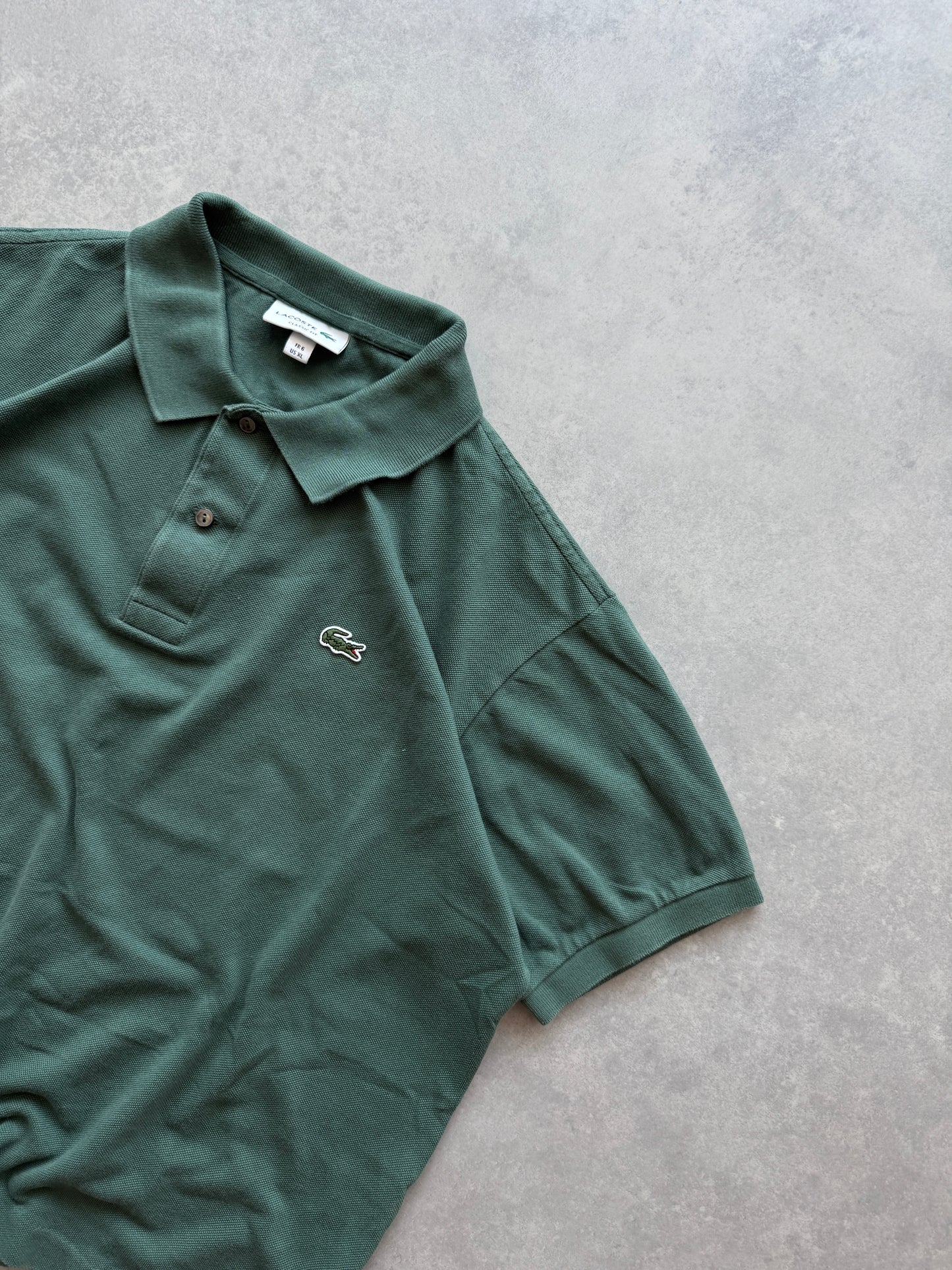 Lacoste retro muška boxy fit polo majica (L)