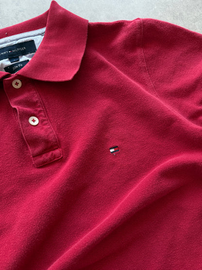 Tommy Hilfiger muška crvena polo majica (S)