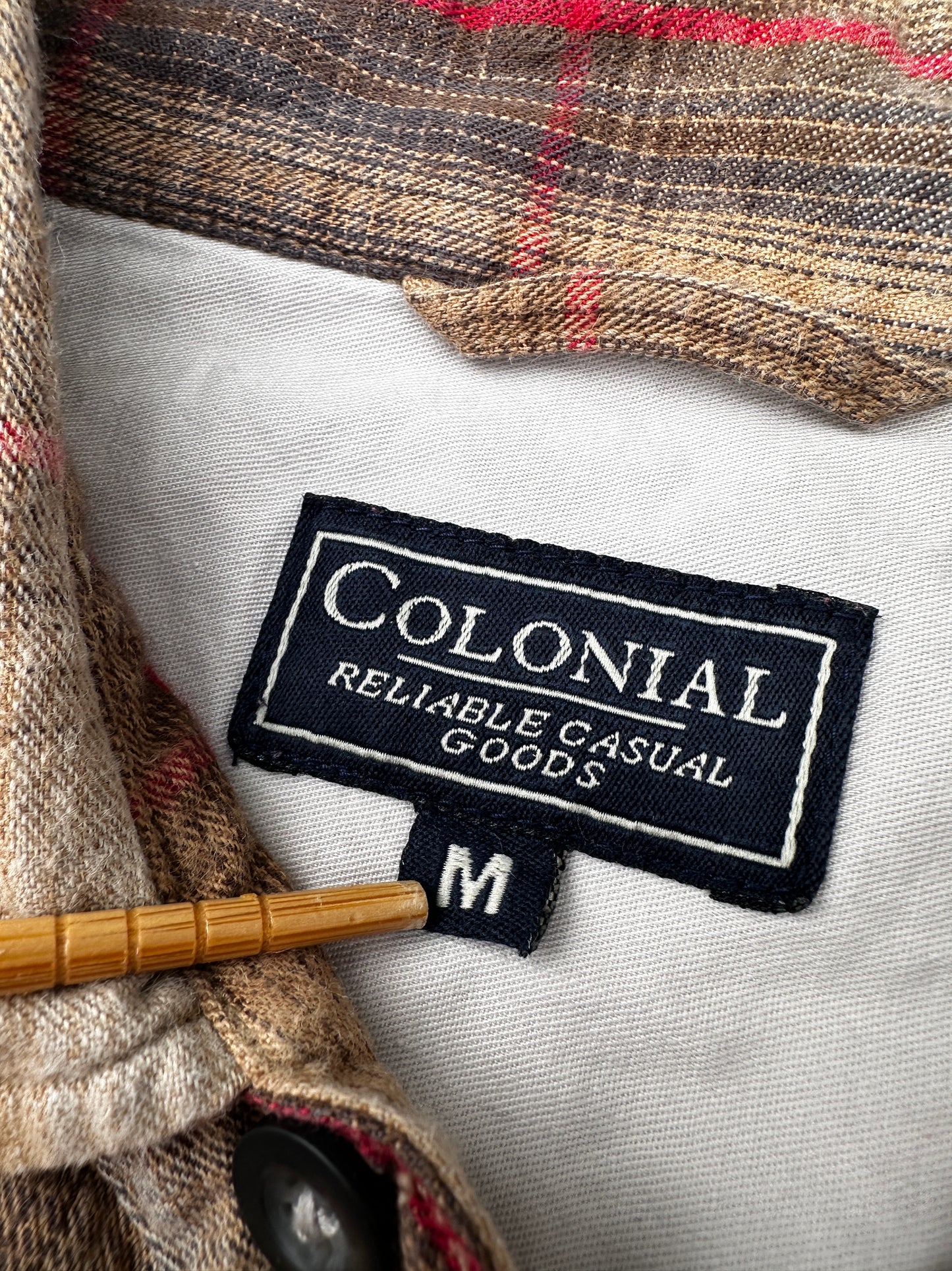 Colonial vintage muška flannel košulja (M)