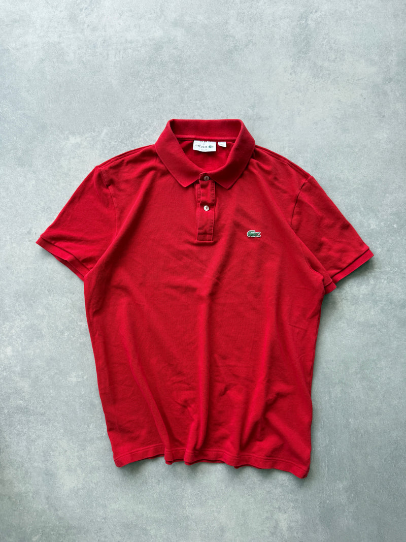Lacoste muška slim fit crvena polo majica (XL)