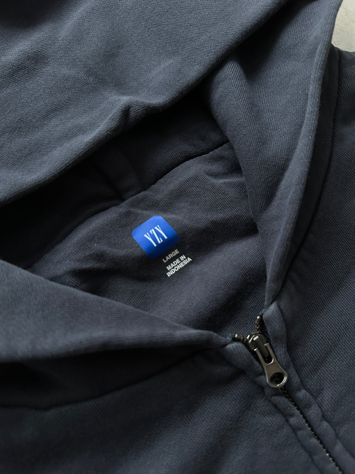 Yeezy x Gap Navy Blue Zip Up muška dukserica (S, L, XL)