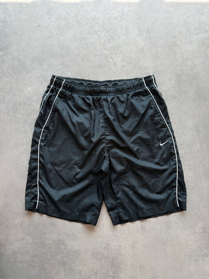 Nike 2000s muški crni šuškavi šorc (L)