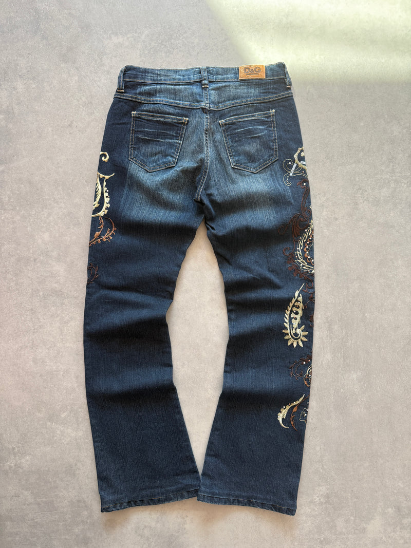 D&G Y2K ženske bootcut farmerke (30)
