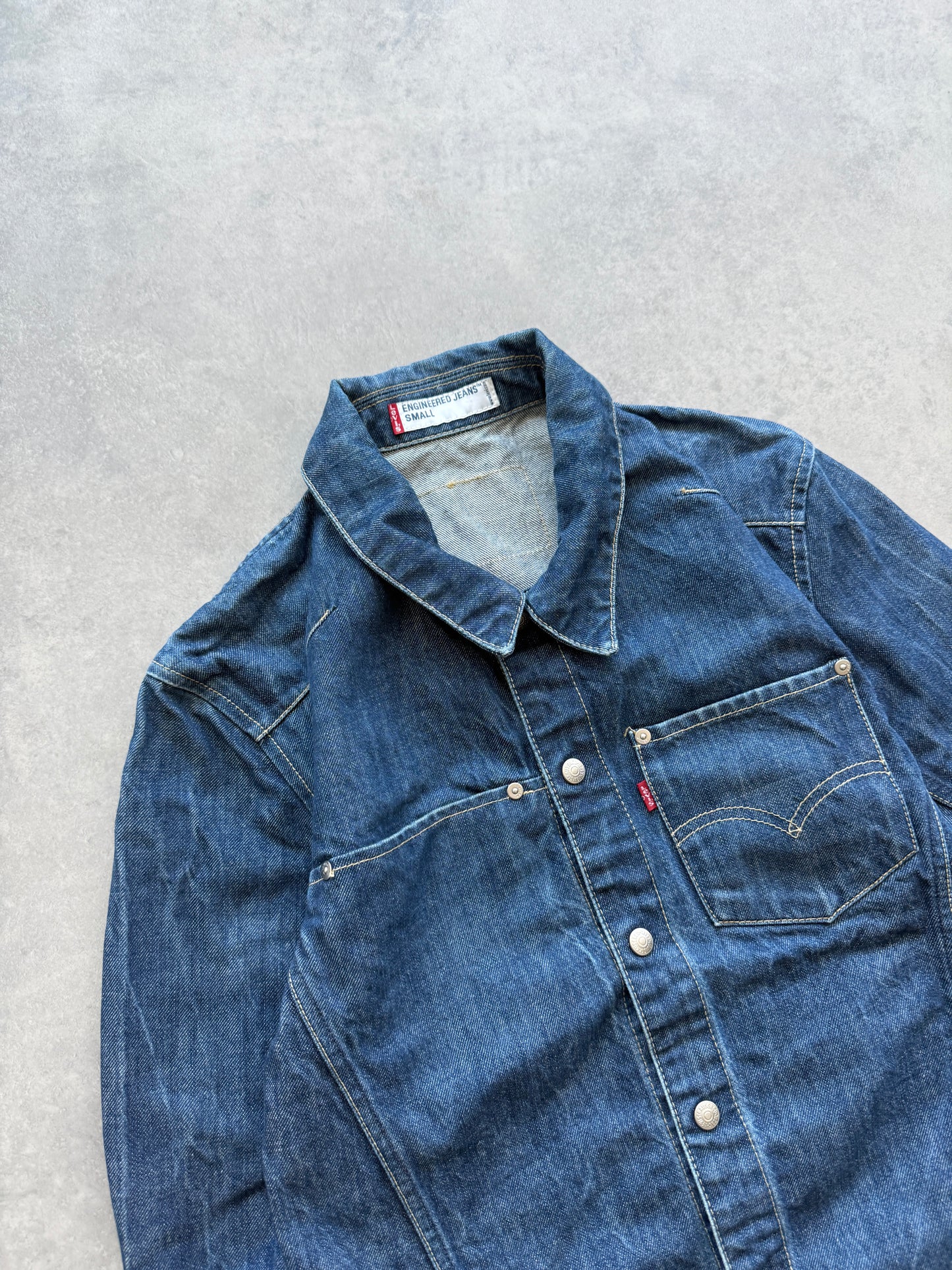 Levis Engineered Jeans vintage ženska teksas jakna (S)