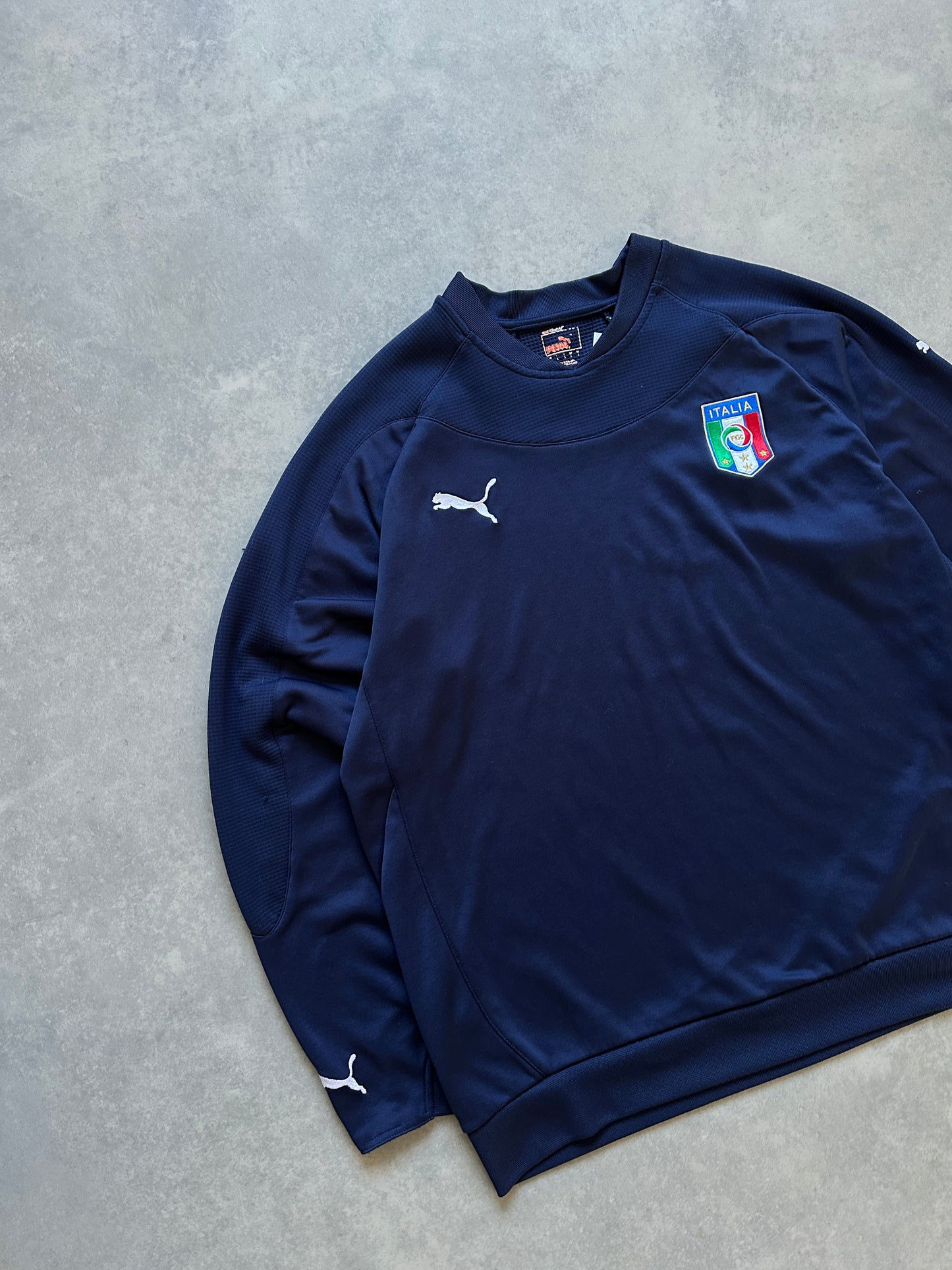 Puma x Italia 2000s navy muška sportska dukserica (L)