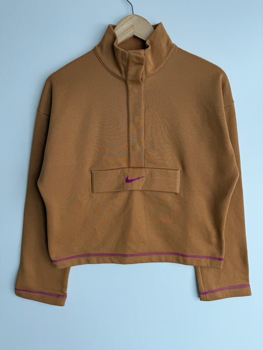 Nike ženska smedja dukserica (XS)