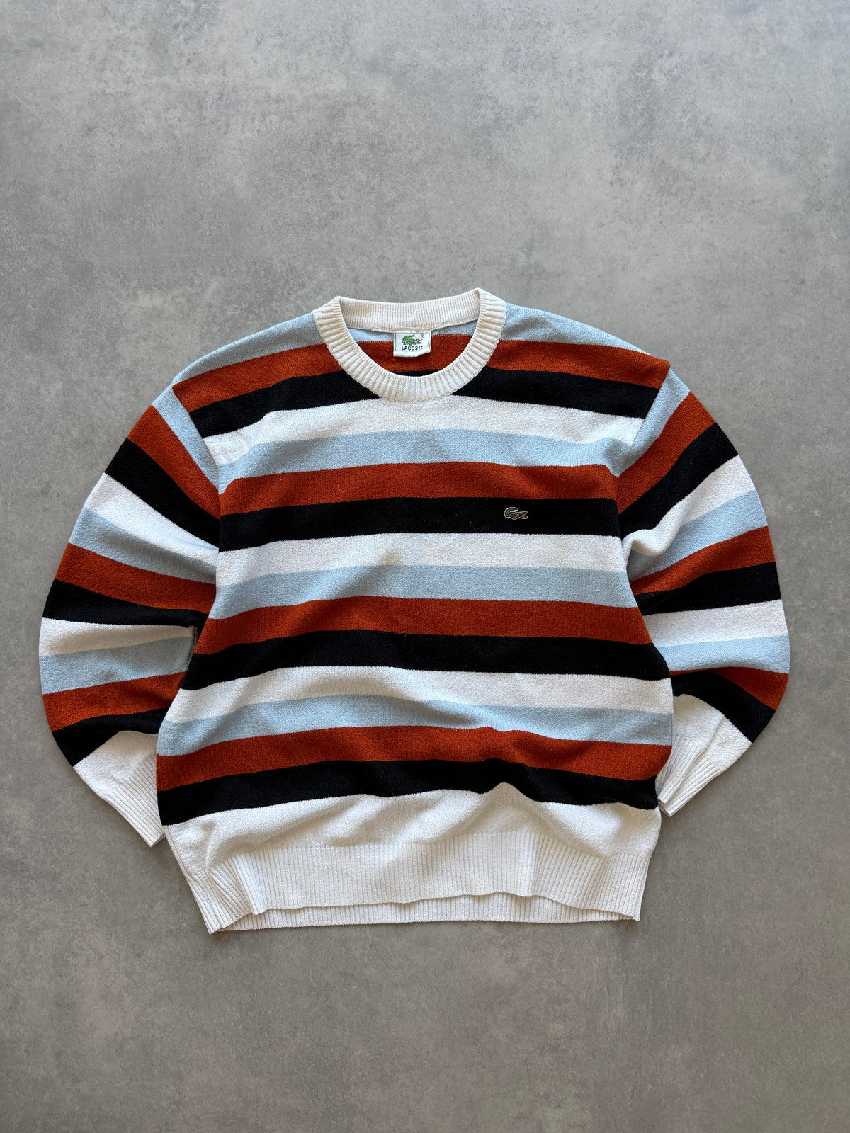 Lacoste bootleg retro muški oversized džemper (S)