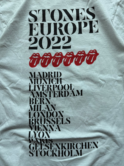 Rolling Stones Tour 2022 muška bijela majica (M)