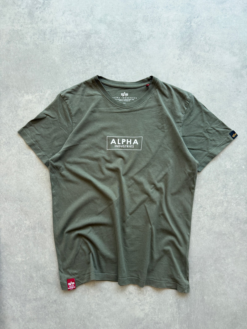Alpha Industries muška zelena majica (S)