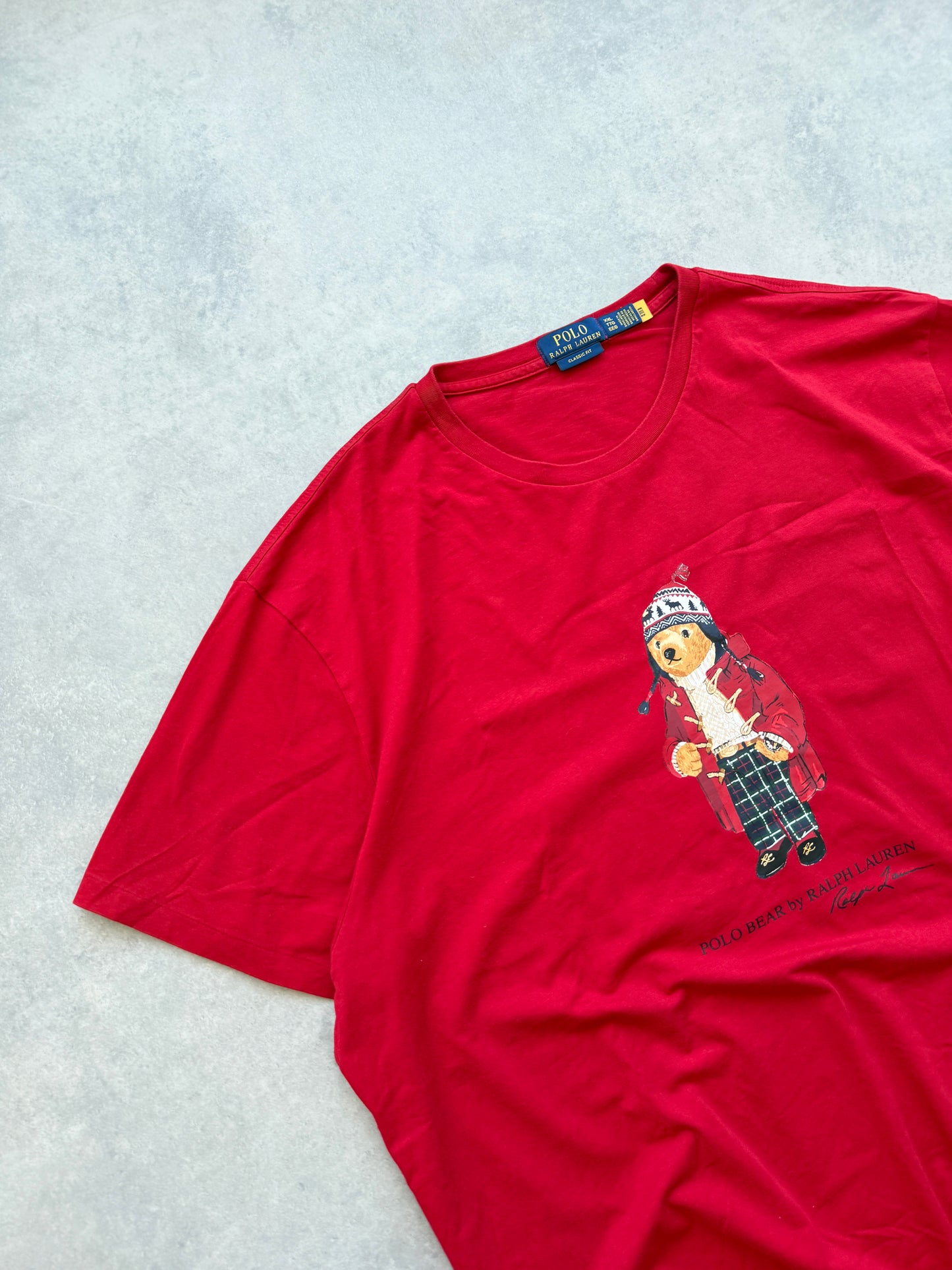 Polo Bear by Ralph Lauren muška crvena majica (3XL)