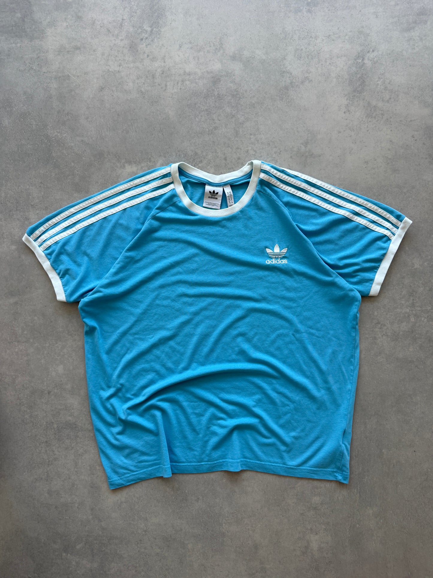 Adidas muška oversized plava majica (XL)