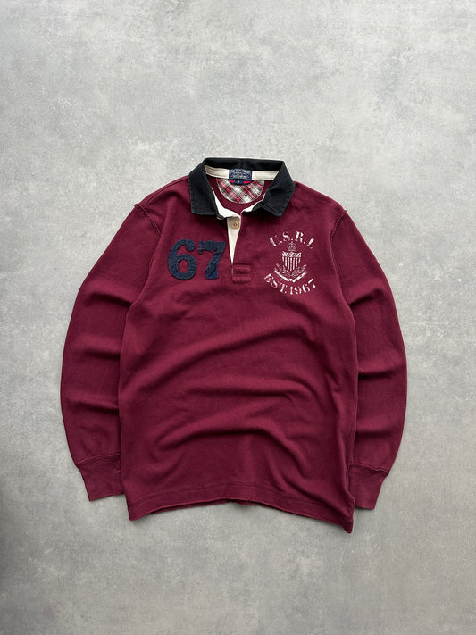 Polo Jeans Company Ralph Lauren muška bordo polo majica (S)