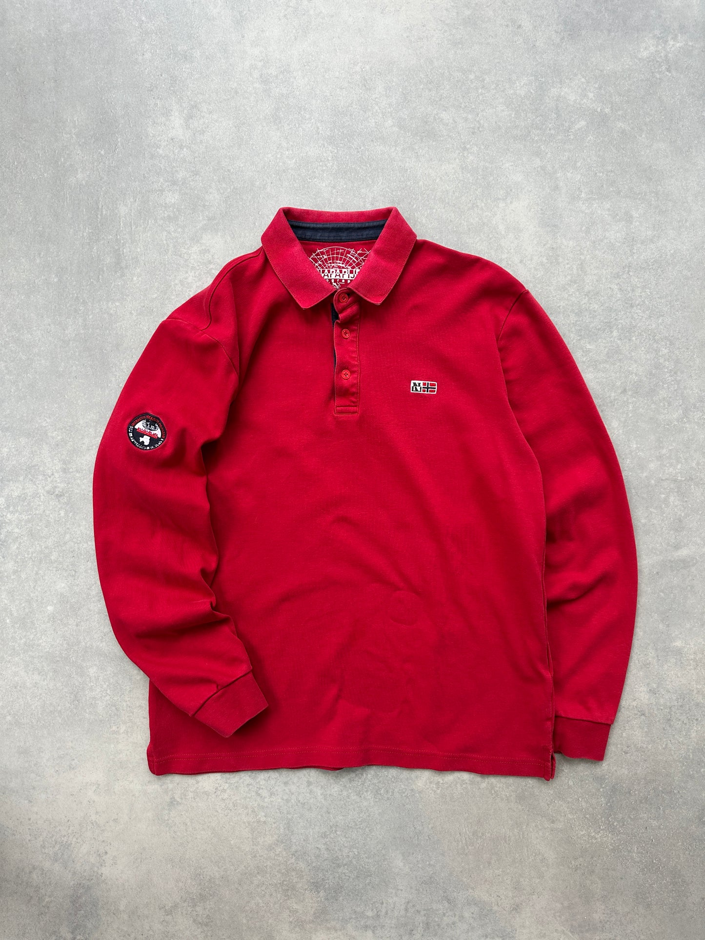 Napapijri muška crvena polo majica (M)