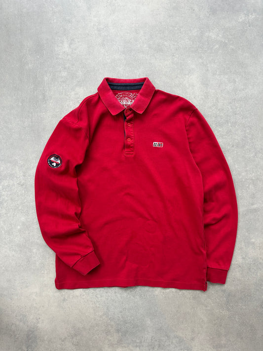 Napapijri muška crvena polo majica (M)