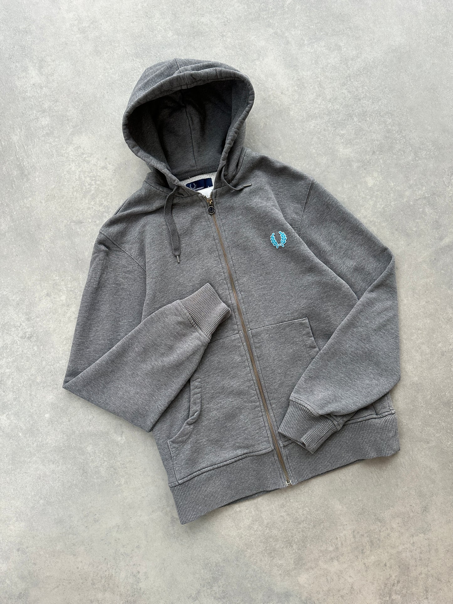 Fred Perry muška siva dukserica (S)