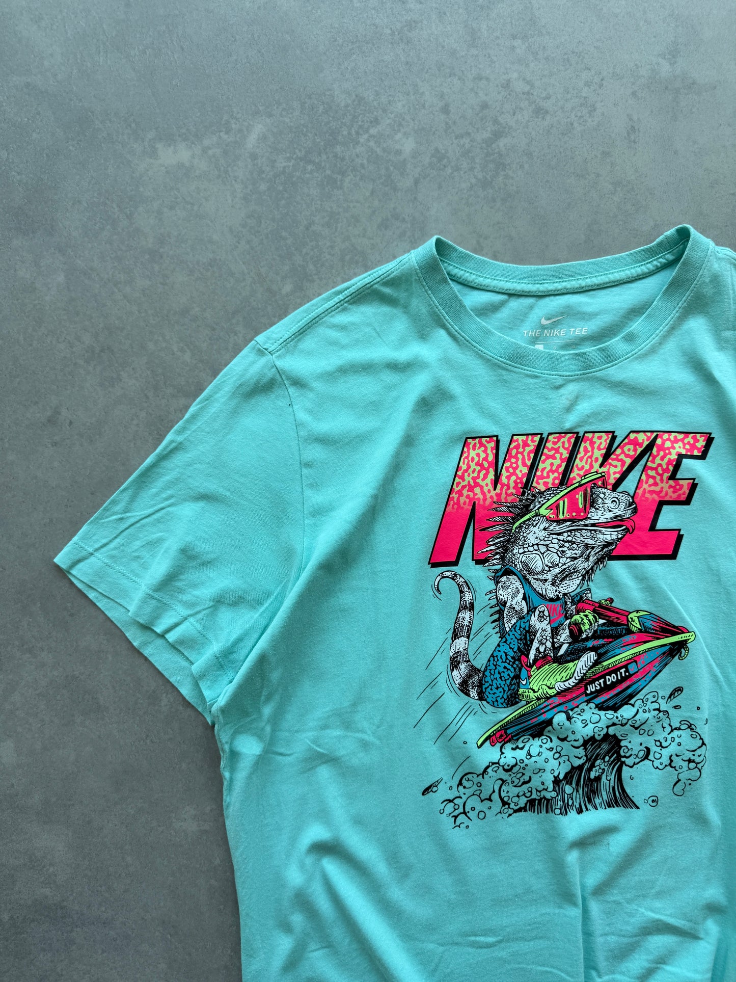 Nike muška tirkizno plava majica (L)