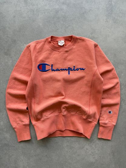 Champion Reverse Weave ženska roza dukserica (S)