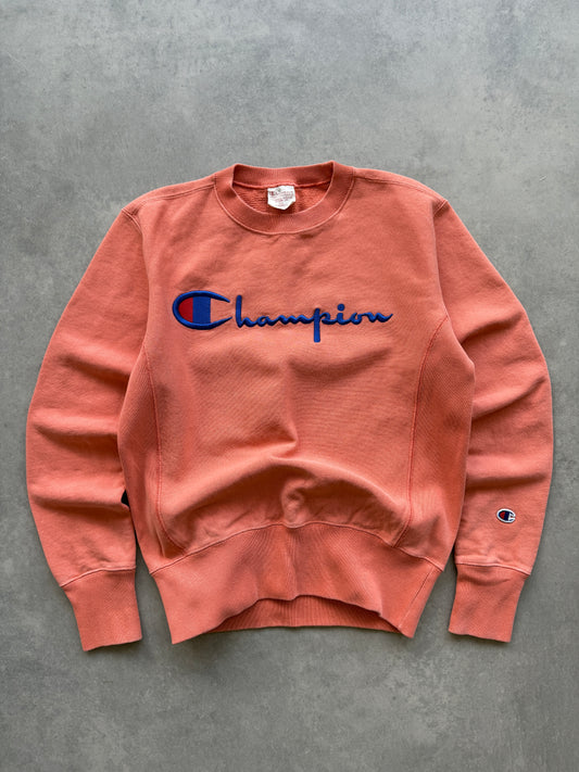 Champion Reverse Weave ženska roza dukserica (S)