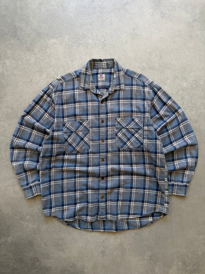 Levis vintage muška plava karirana košulja (L)
