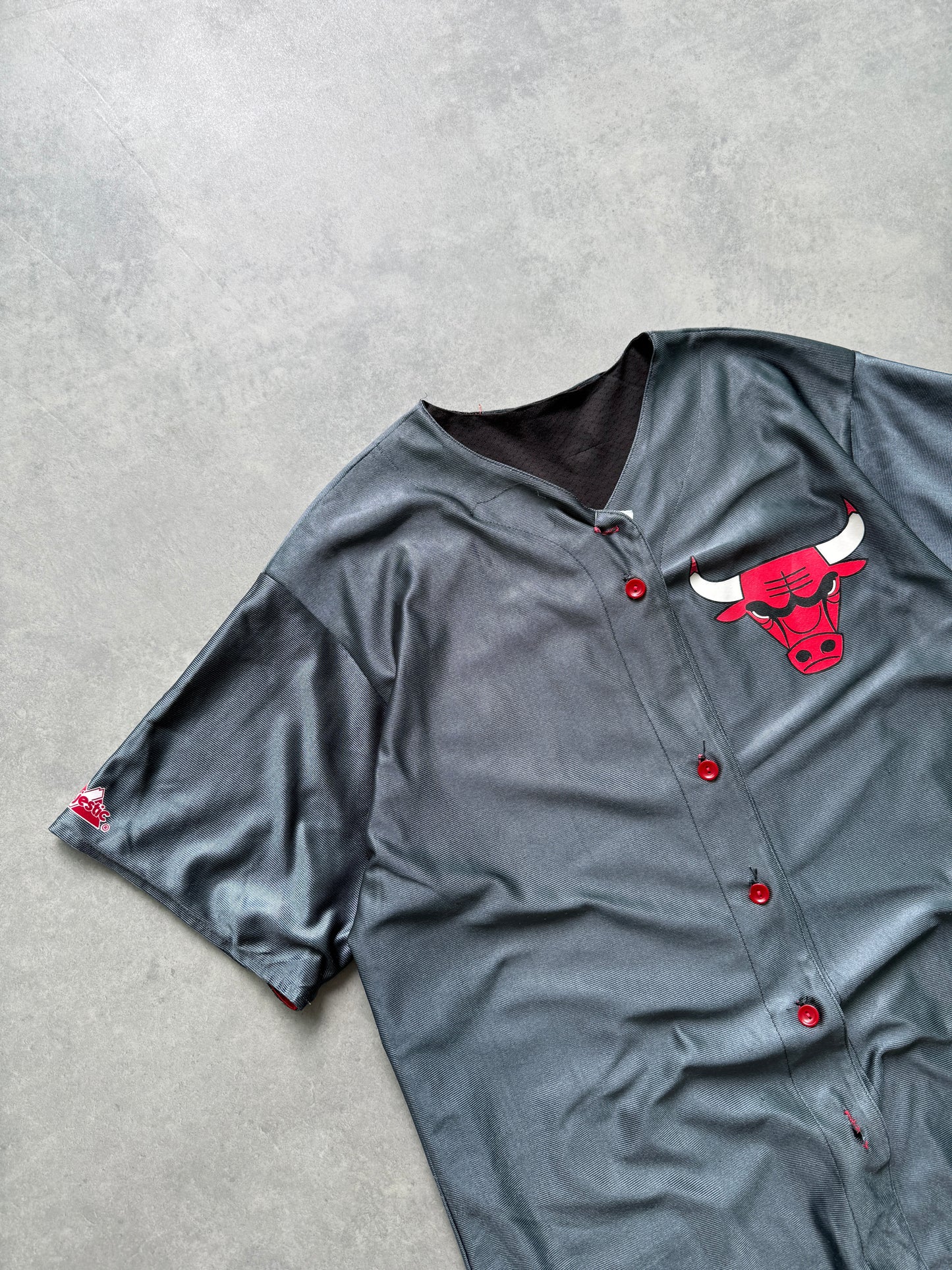 NBA Majestic Chicago Bulls vintage muški dres sa 2 lica (L)