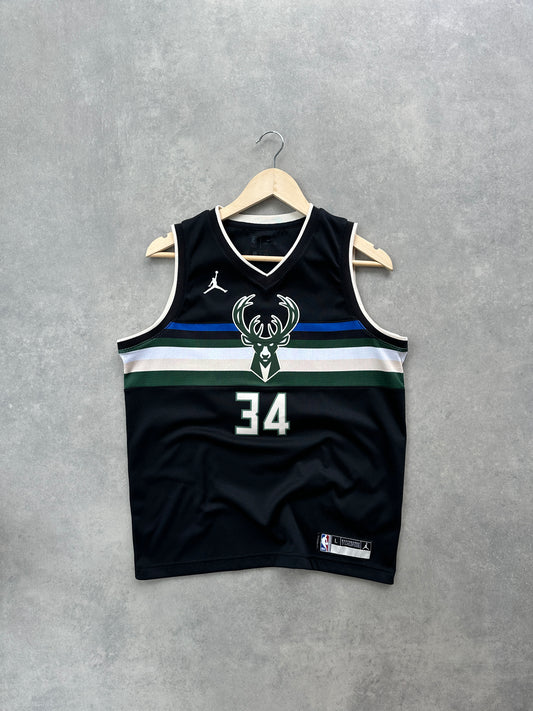 Jordan x Milwaukee Bucks Antetokounmpo djeciji kosarkaski dres (L)