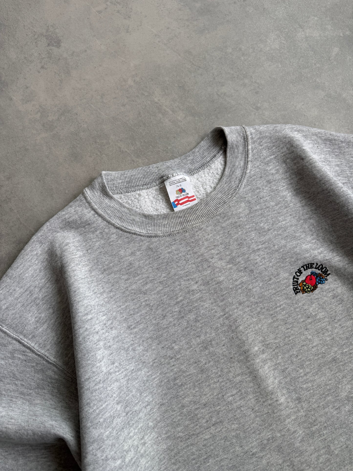 Fruit of the loom vintage 90s basic muška dukserica (M)