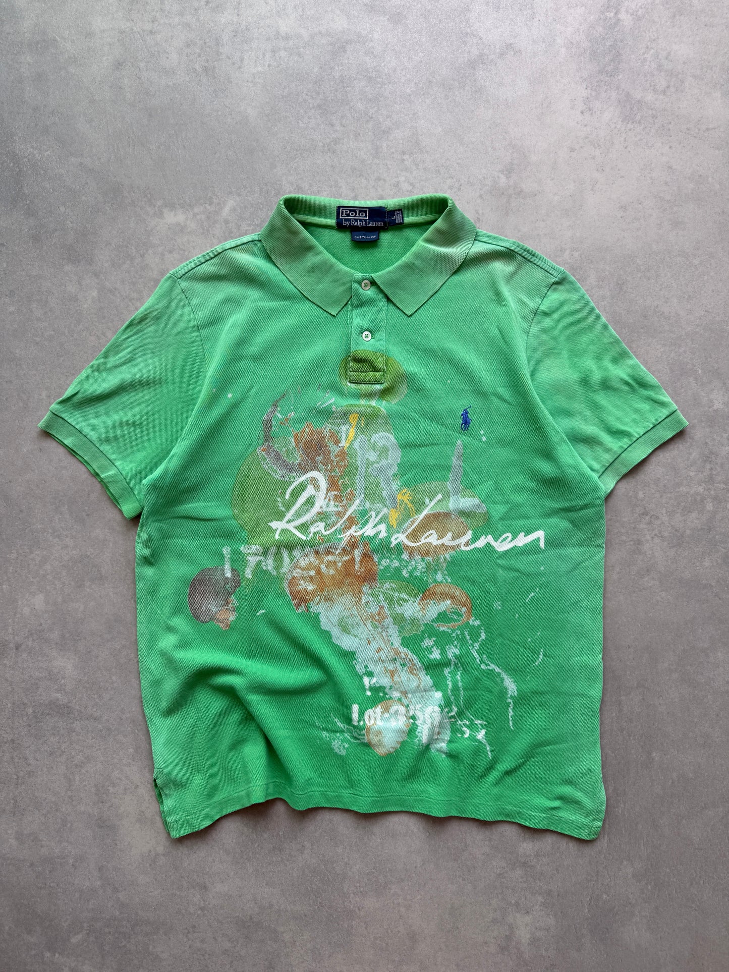 Polo by Ralph Lauren muška vintage zelena majica (L)