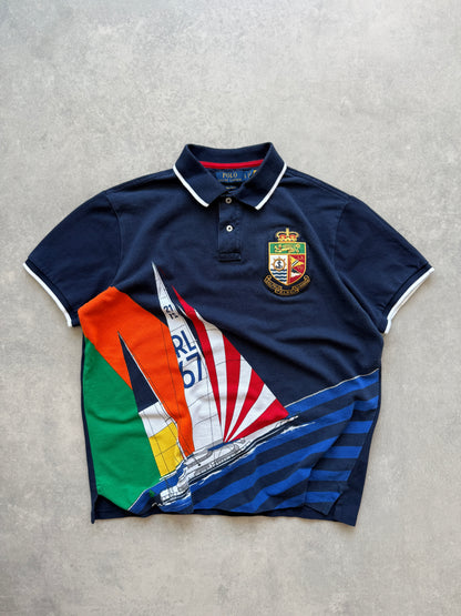 Polo by Ralph Lauren Sailing retro muška polo majica (M)