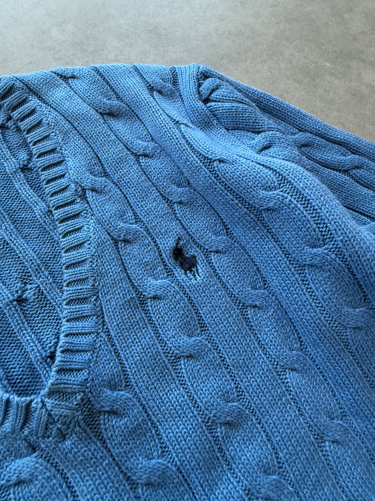 Polo by Ralph Lauren Cable Knit ženski džemper (M)