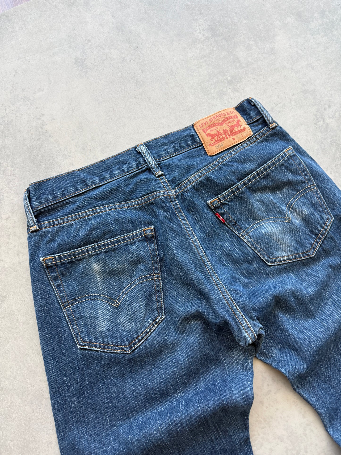 Levis 504 muške plave farmerke (32x30)