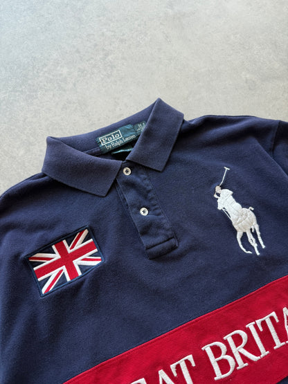 Polo by Ralph Lauren Great Britain Big pony muška polo majica (L)