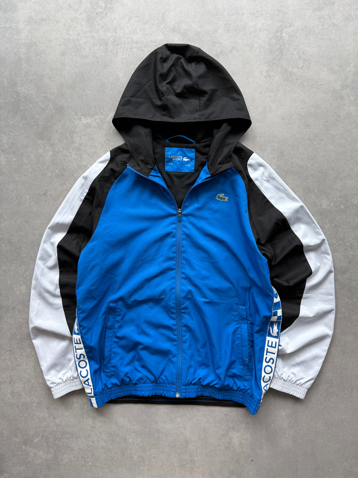 Lacoste muška plava šuškava dukserica (L)