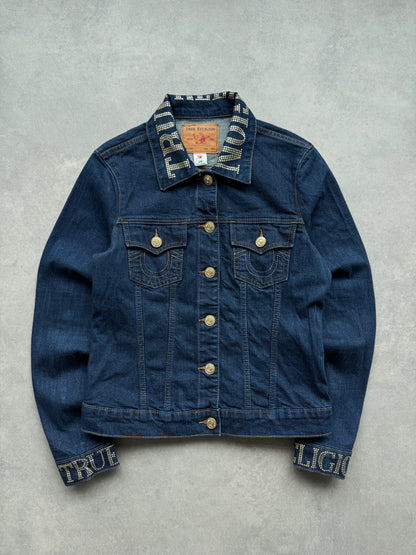 True Religion retro ženska slim fit teksas jakna (L)