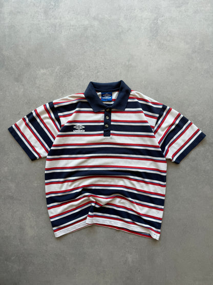 Umbro vintage muška prugasta polo majica (M)