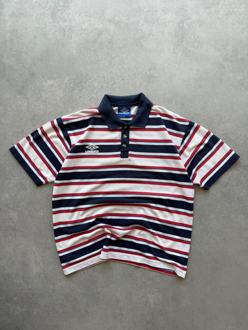 Umbro vintage muška prugasta polo majica (M)