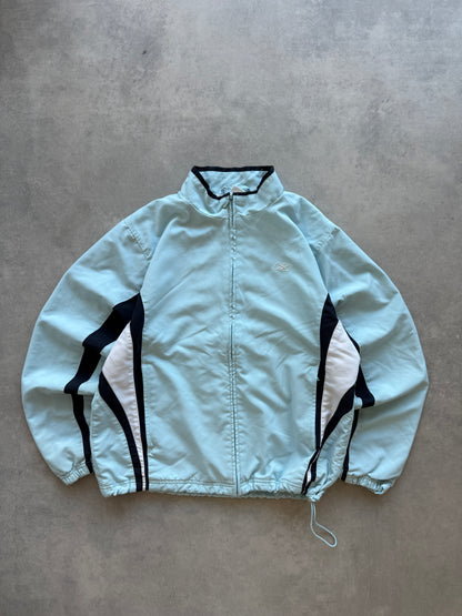 Reebok vintage ženska plava šuškava dukserica (XL)
