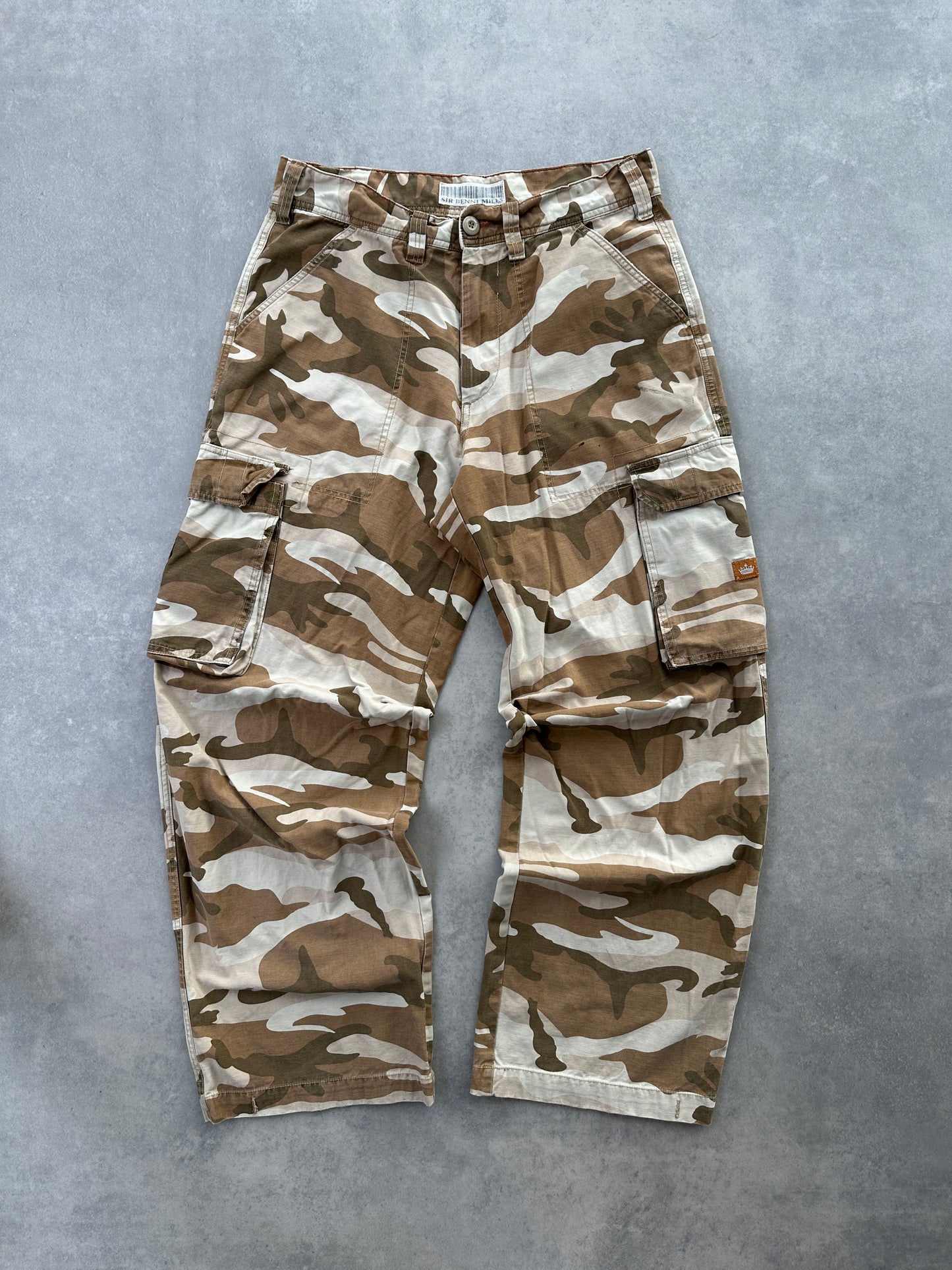 Sir Benni Milles 2000s muške cargo hlace (32)