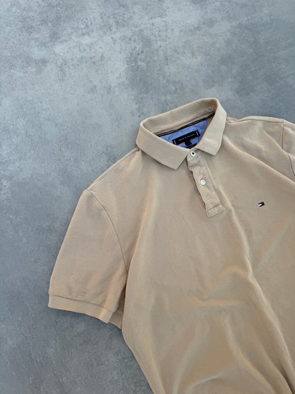 Tommy Hilfiger muška bež polo majica (L)