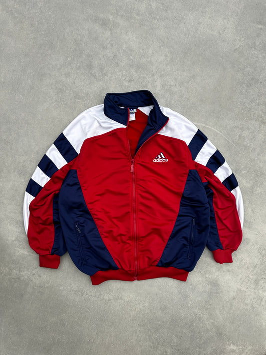 Adidas vintage muška zip up dukserica (L)