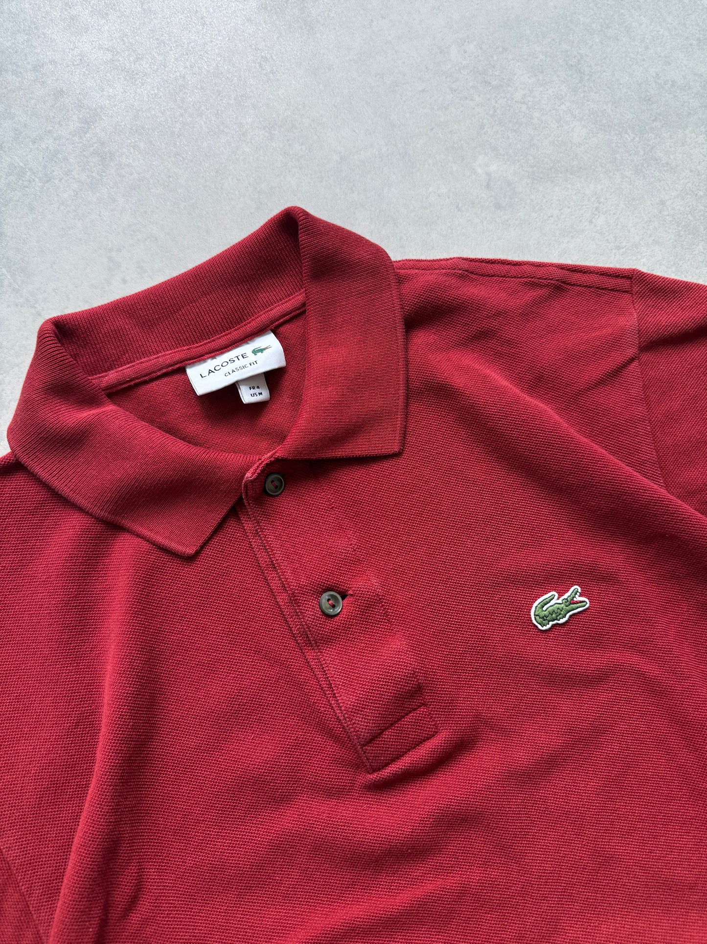 Lacoste muška bordo polo majica (M)