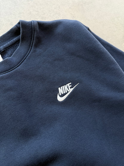 Nike muška basic navy plava dukserica (XS)