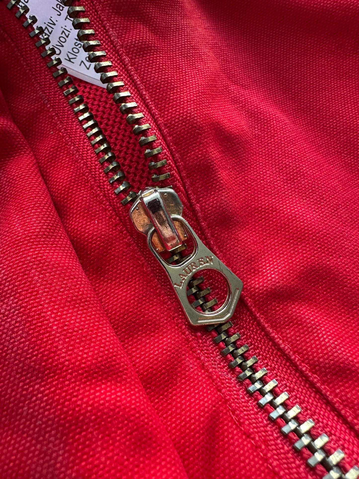 Lauren Ralph Lauren vintage ženska canvas cropped jakna (S)