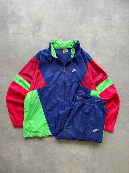 Nike vintage 80s muška šuškava komplet dukserica (XL)