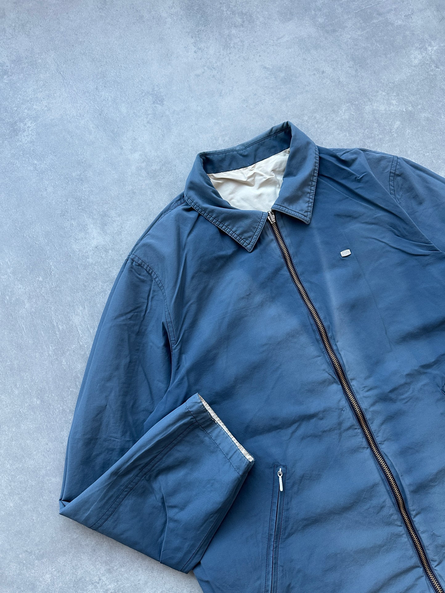 Lacoste vintage muška jakna sa lica (L)