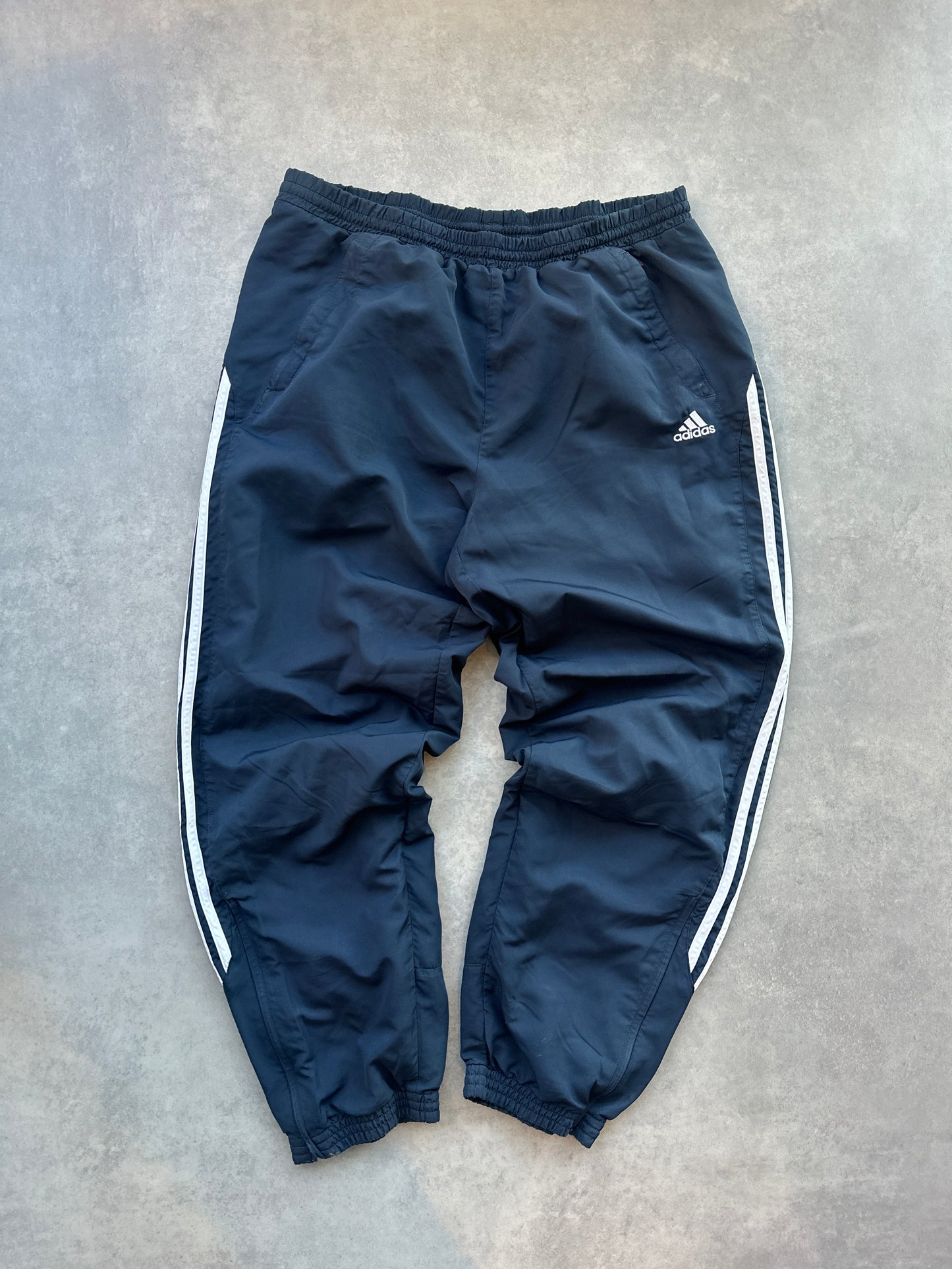 Adidas 2000s muška baggy šuškava trenerka (XL)