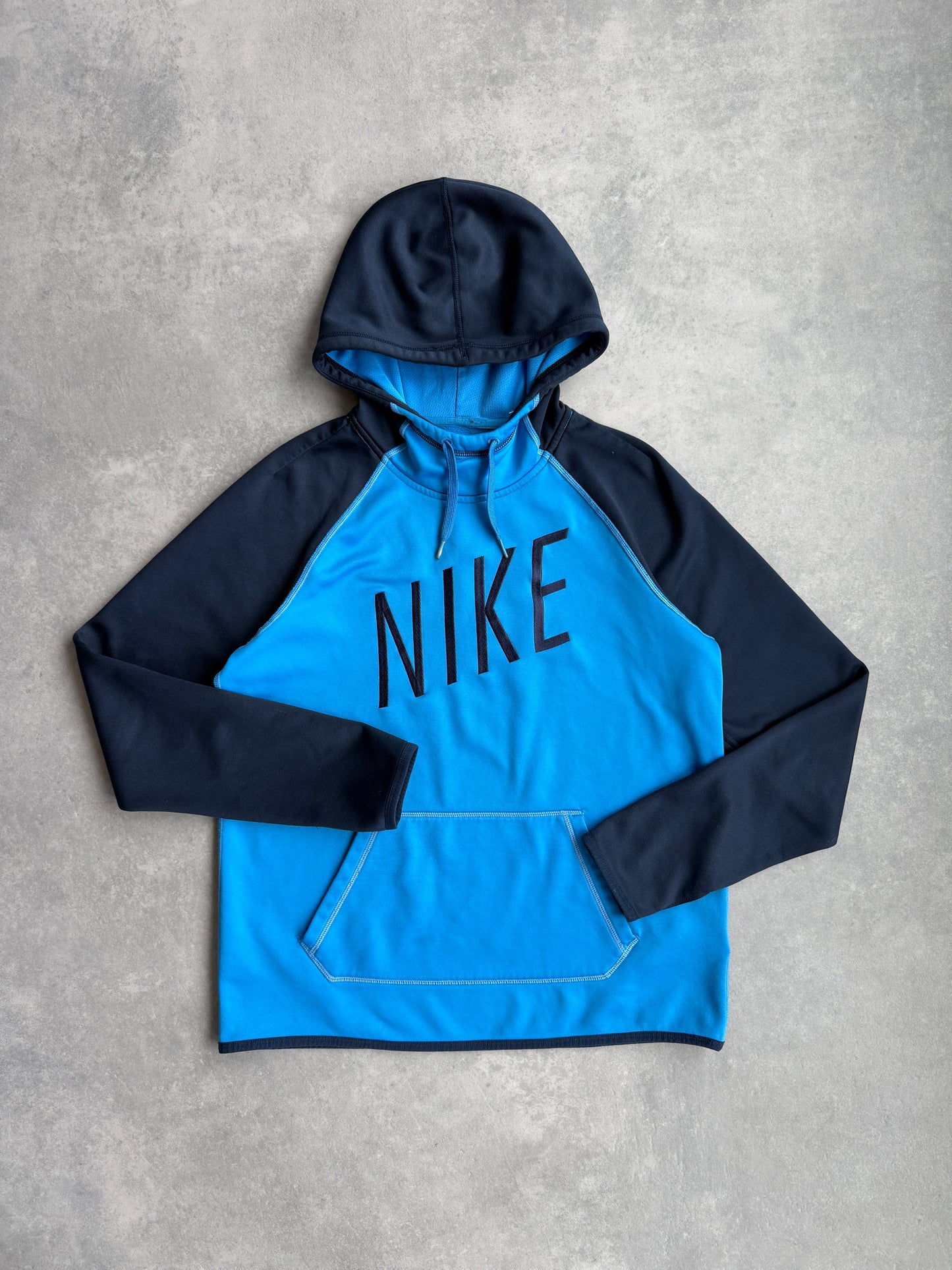 Nike Dri Fit muška plava sportska dukserica (M)